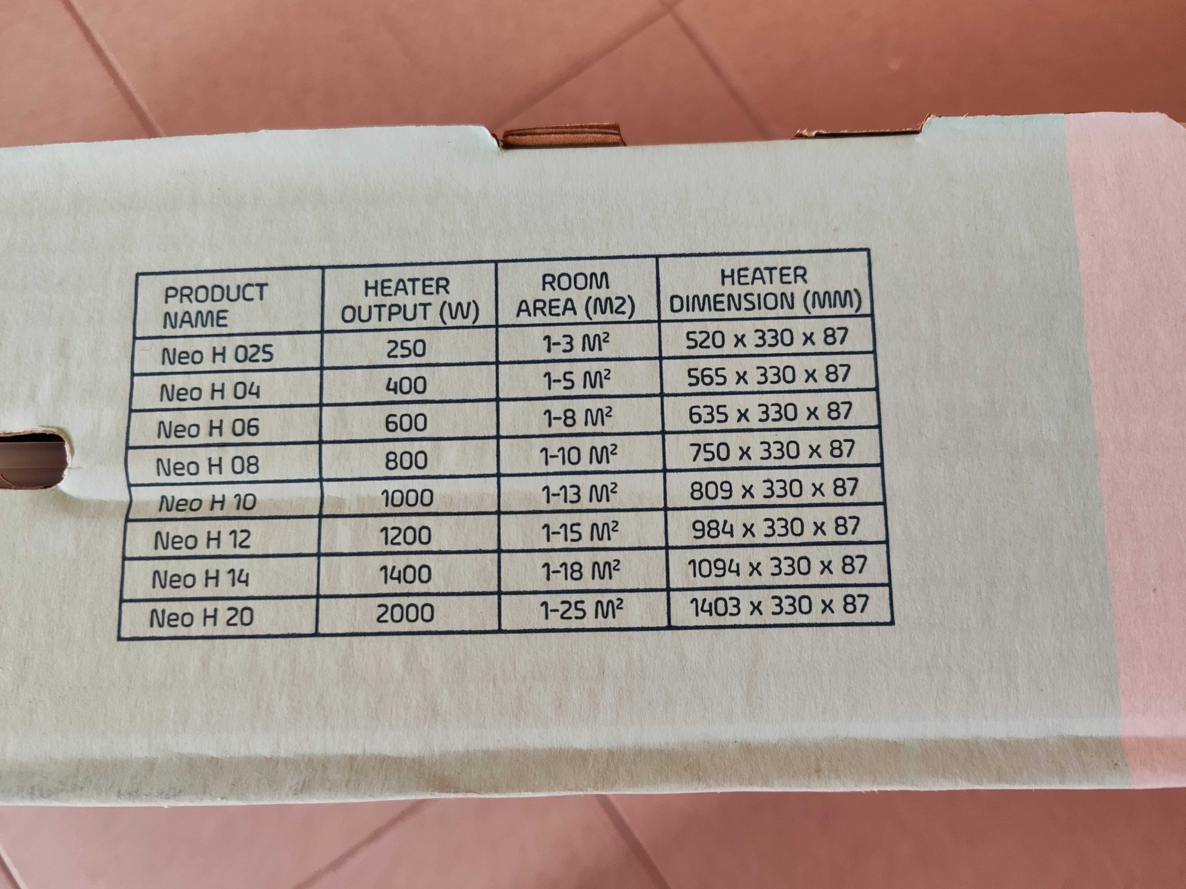 Нов ADAX wi-fi neo 06 kwt конвектор адакс