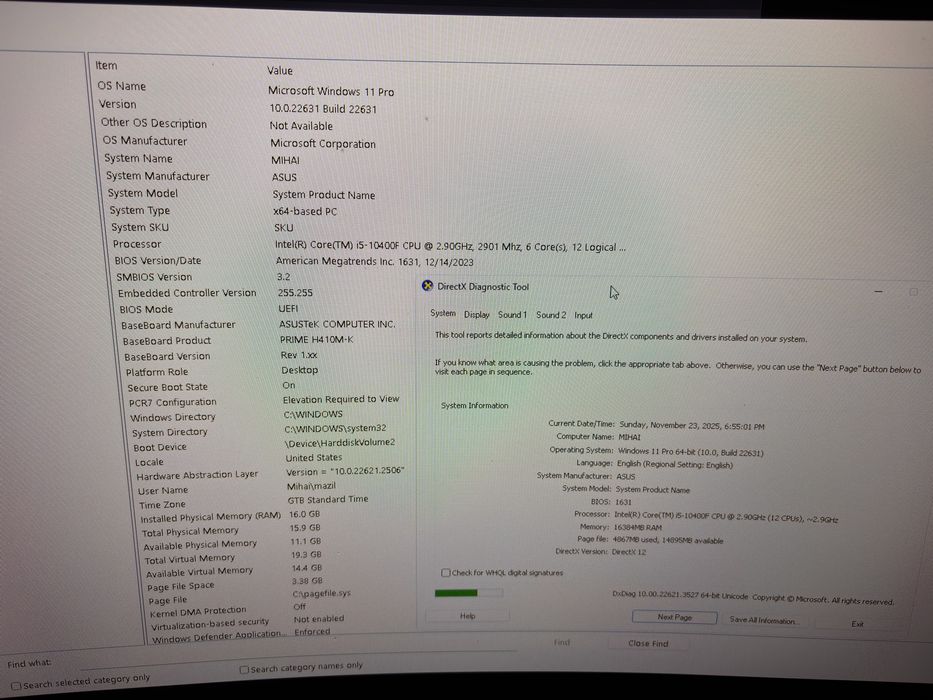 PC Desktop Gaming/Office