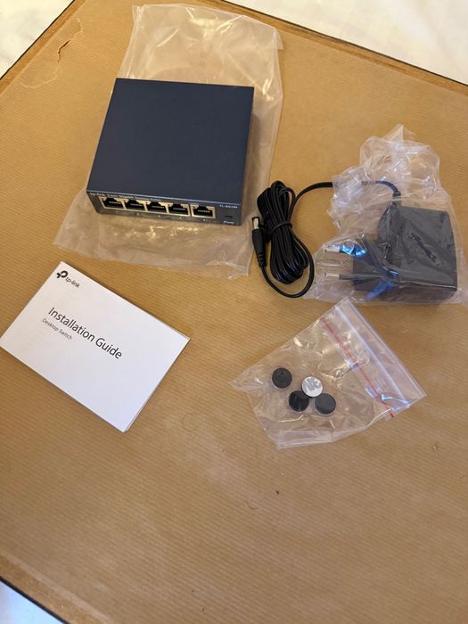 Switch TP-LINK TL-SG105S 5-Port 10/100/1000Mbps