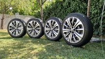 4 jante 5×114,3 cu anvelope iarna 195 55 R20 originale Renault Scenic