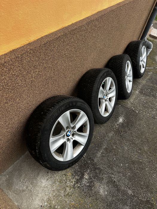 Jante  Bmw F10 cu cauciucuri de iarna