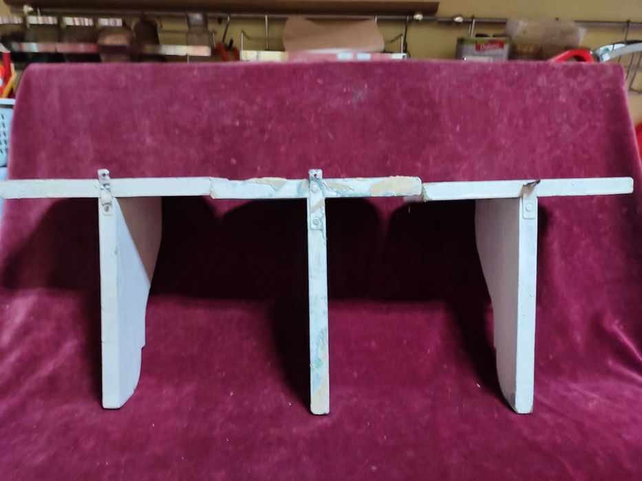 3 suporturi din lemn pentru ghivece, vintage