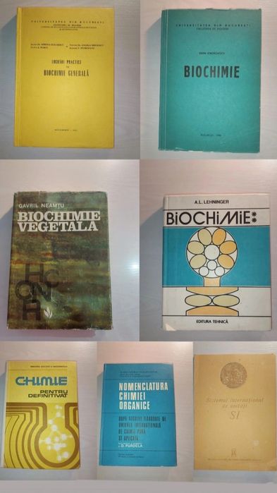 Manuale informatică. Cărți Biochimie, botanică, istorie, ortografie