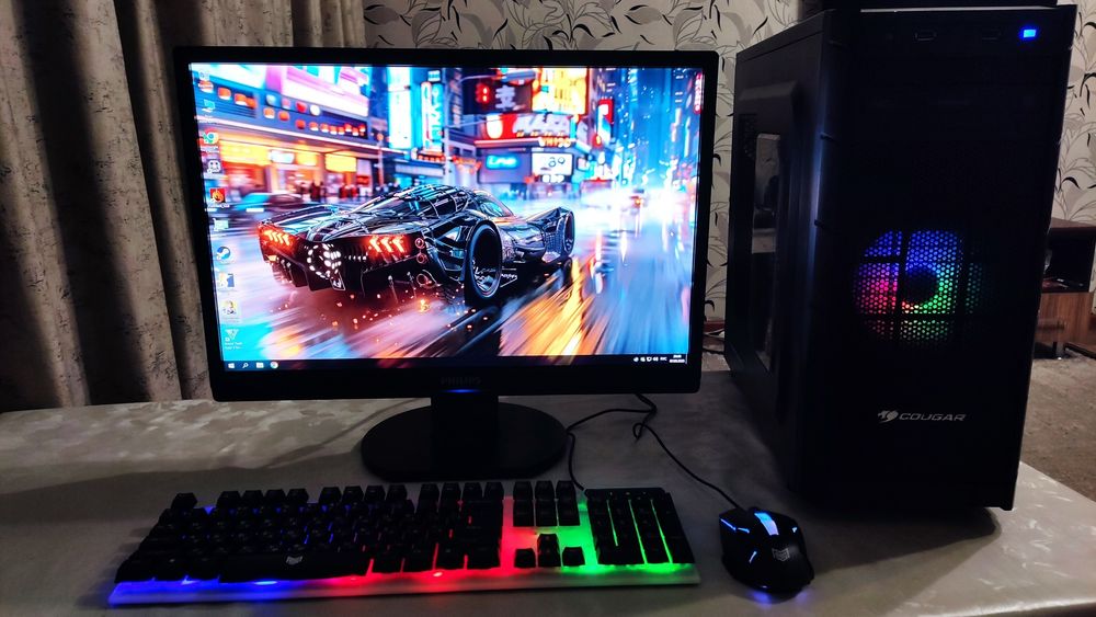i7-8700 GTX 1060 6Gb LCD22" Игровой компьютер