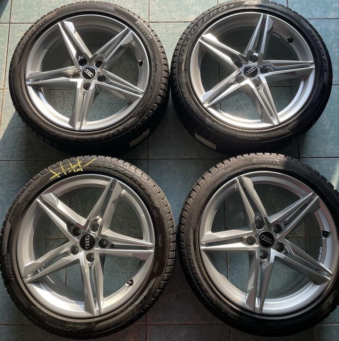 Jante aliaj R18 Speedline originale AUDI 245/40/18 Pirelli iarna