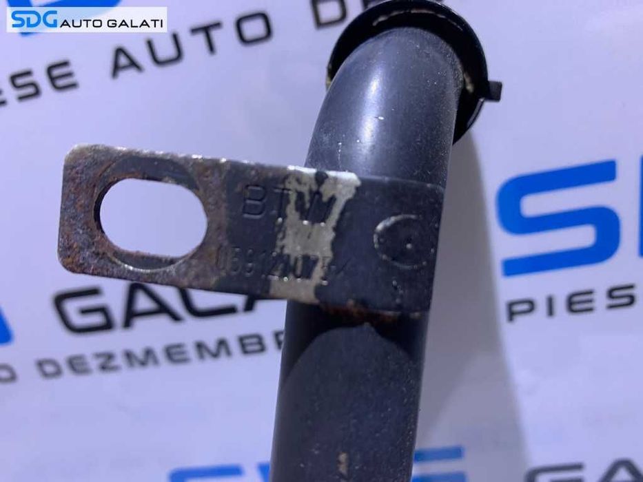 Teava Conducta Tur Retur Apa Lichid Racire Motor VW Passat B5 2.5 TDI V6 AFB AKN 1997 - 2001 Cod 059 121 075 K / 059121075K [V0298]