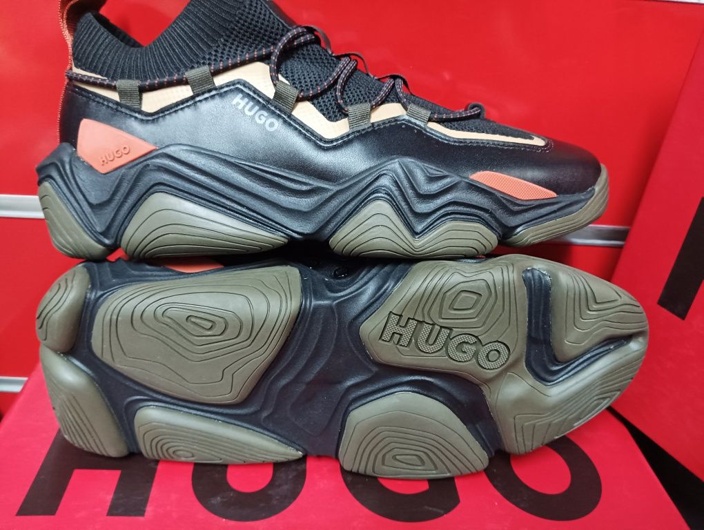 ОРИГИНАЛНИ кожени маратонки Hugo Boss Quake Slon 41 , 42 , 43 , 44,46