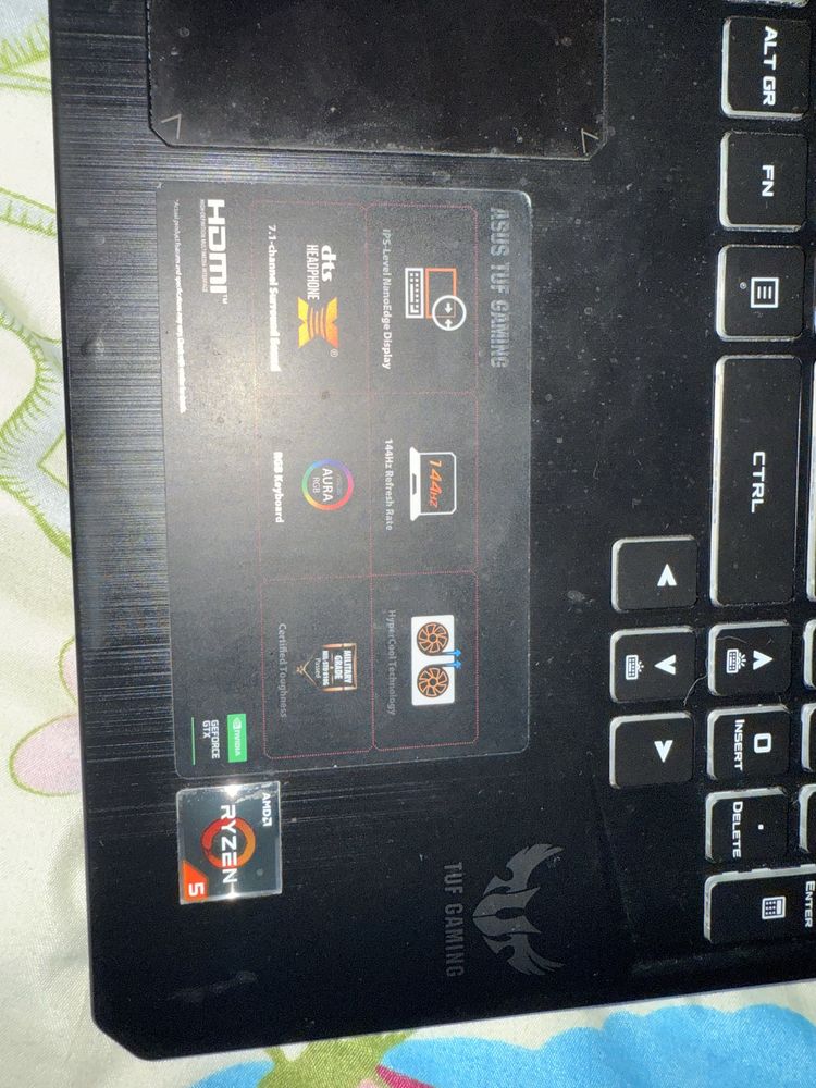 Vand Laptop Asus Tut Gaming fx 505 dt