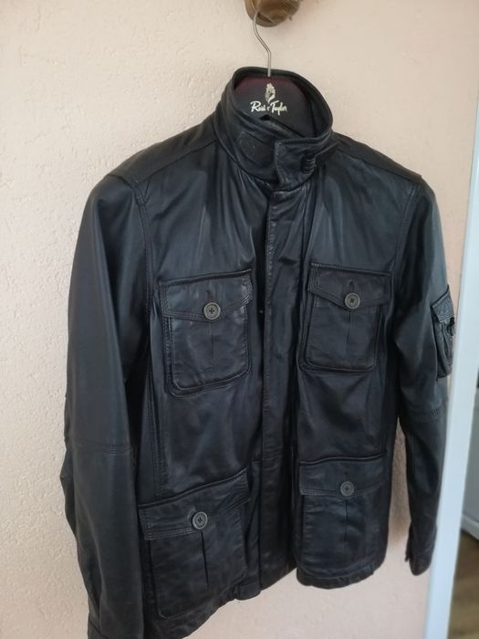 Geaca bărbați Leather M piele naturala