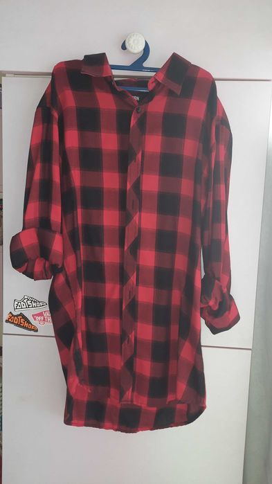 Дамска карирана риза S