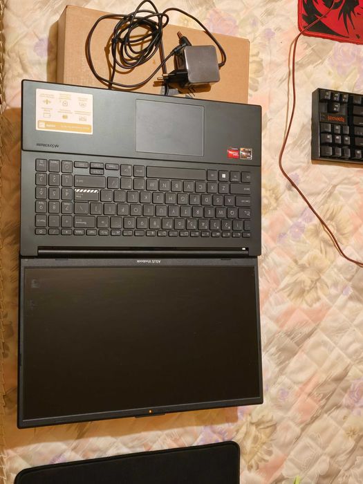 ASUS VivoBook Go 15 | DDR5, Wi-Fi 6, NVMe, Ryzen 3,IPS Екран |Като нов