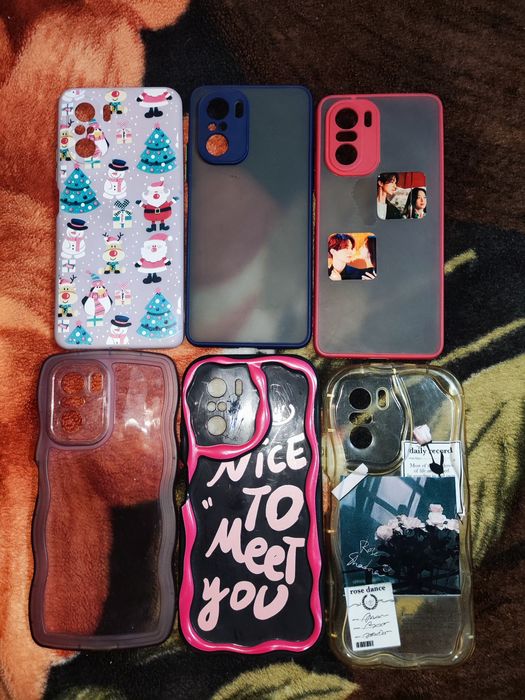 Продаю телефон Poco f3 + чехлы на него