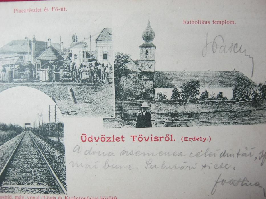 Ilustrata veche/Carte Postala/TEIUS,TOVIS,1901.