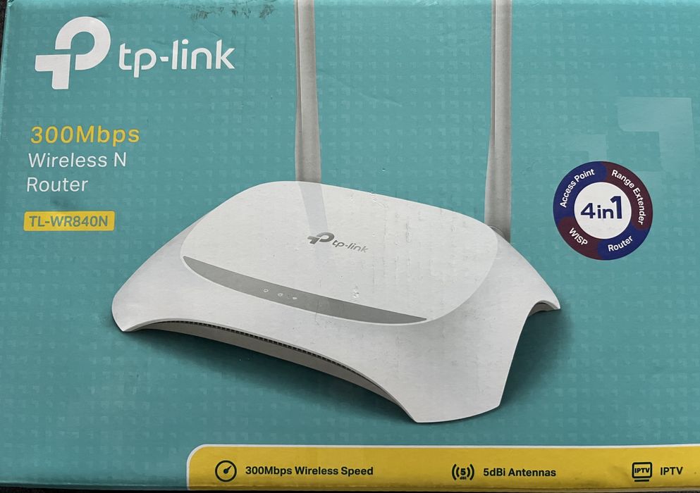 TP-Link TL-WR840N – 300Mbps Wi-Fi рутер