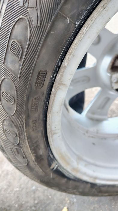 4броя гуми 225/50/17 Goodyear с джанти 5х112