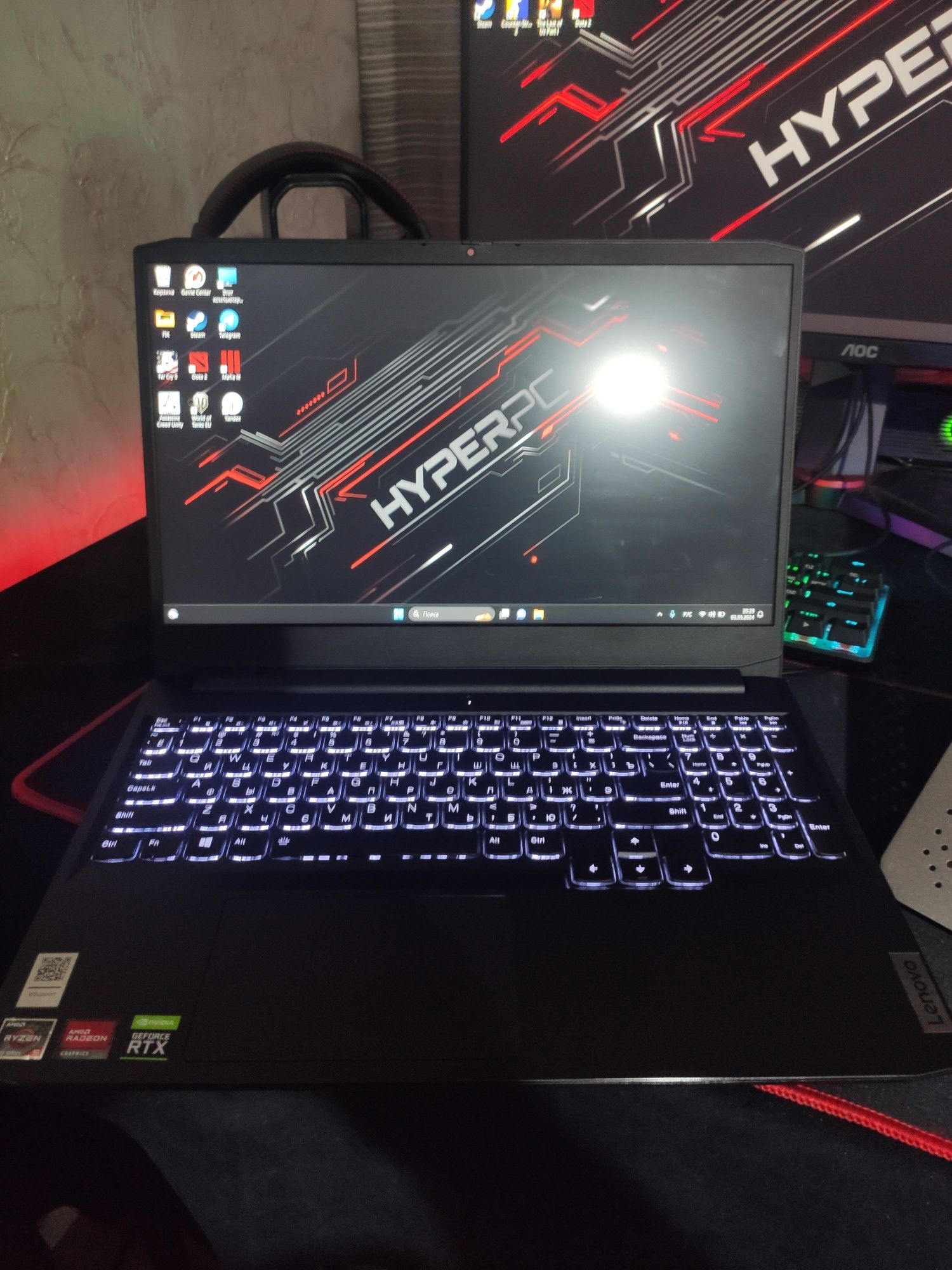 Игровой ноутбук Lenovo ideapad gaming 3