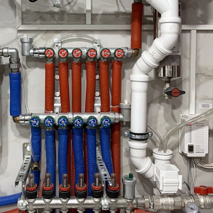 Сантехника под ключ + отопление + канализация