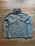 Pullover jumper fleece bluza sweater 1/4 zip Patagonia grey women's