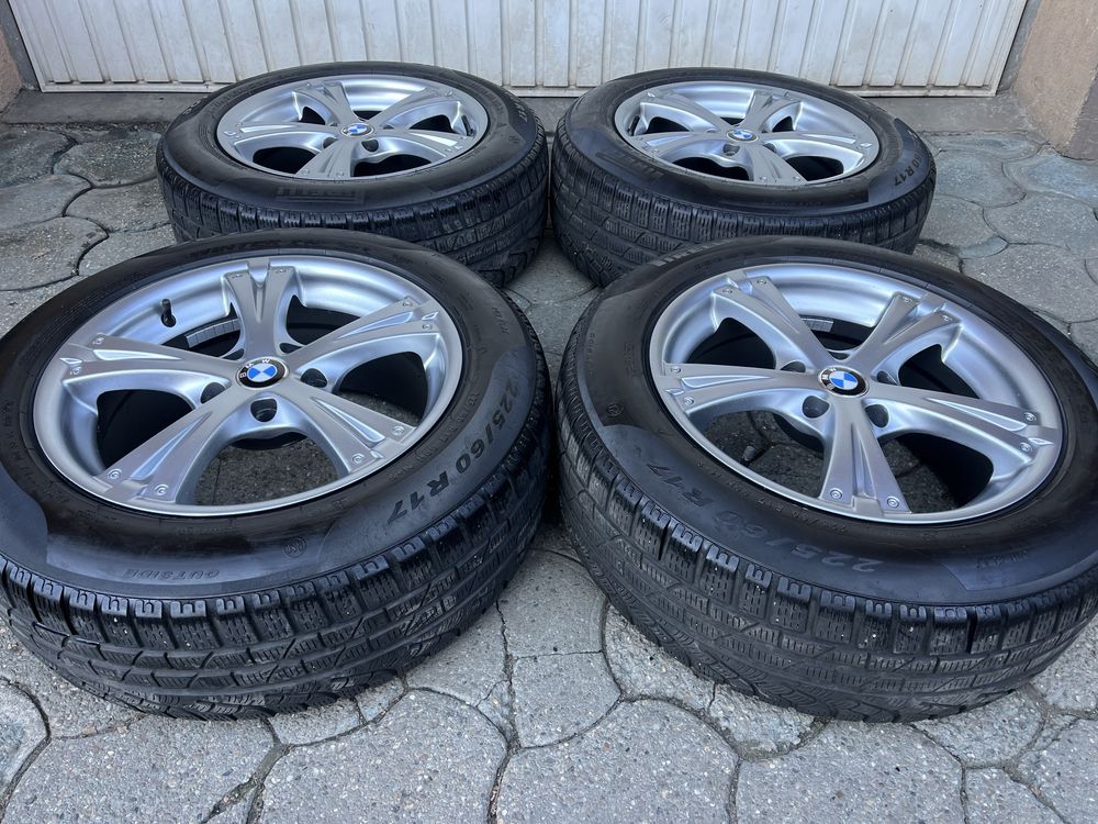 Jante aliaj 5x120mm, anvelope 225/60 R17 BMW X3 F25, E83, X4 F26,