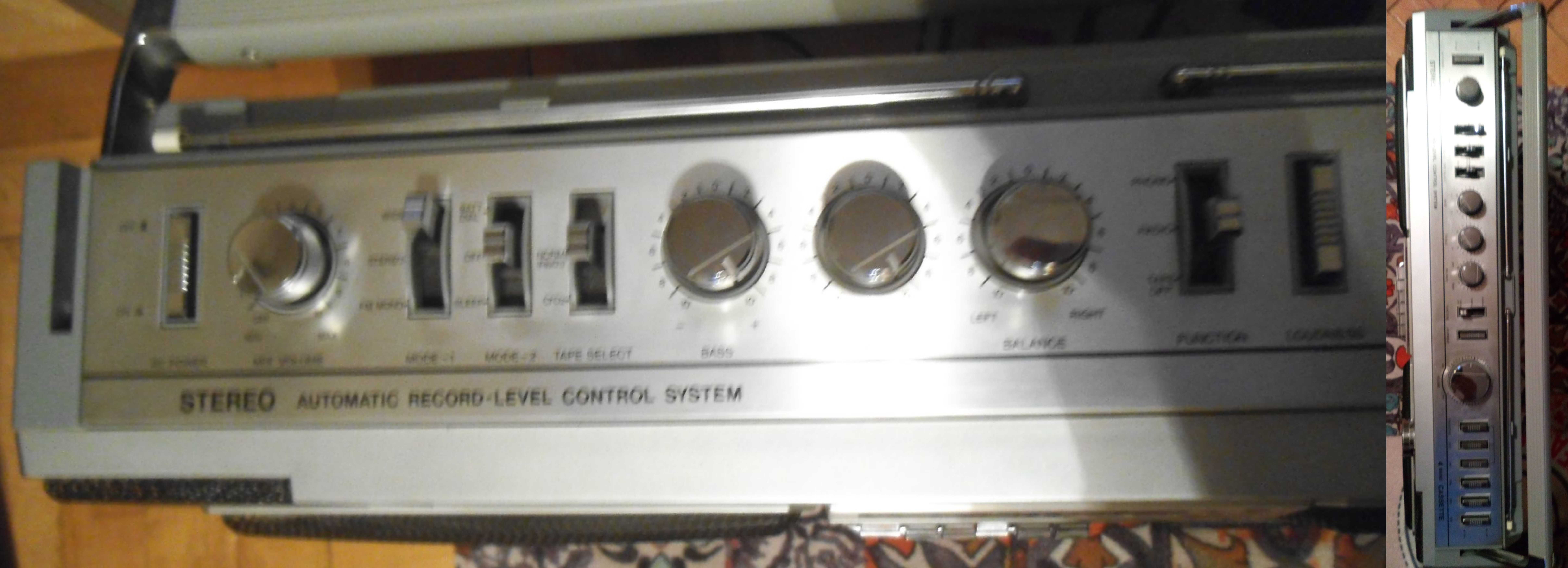 RADIO CASETOFON RISING SRC-2005/OPS/20cm Woofers/Stereo Cass Recorder