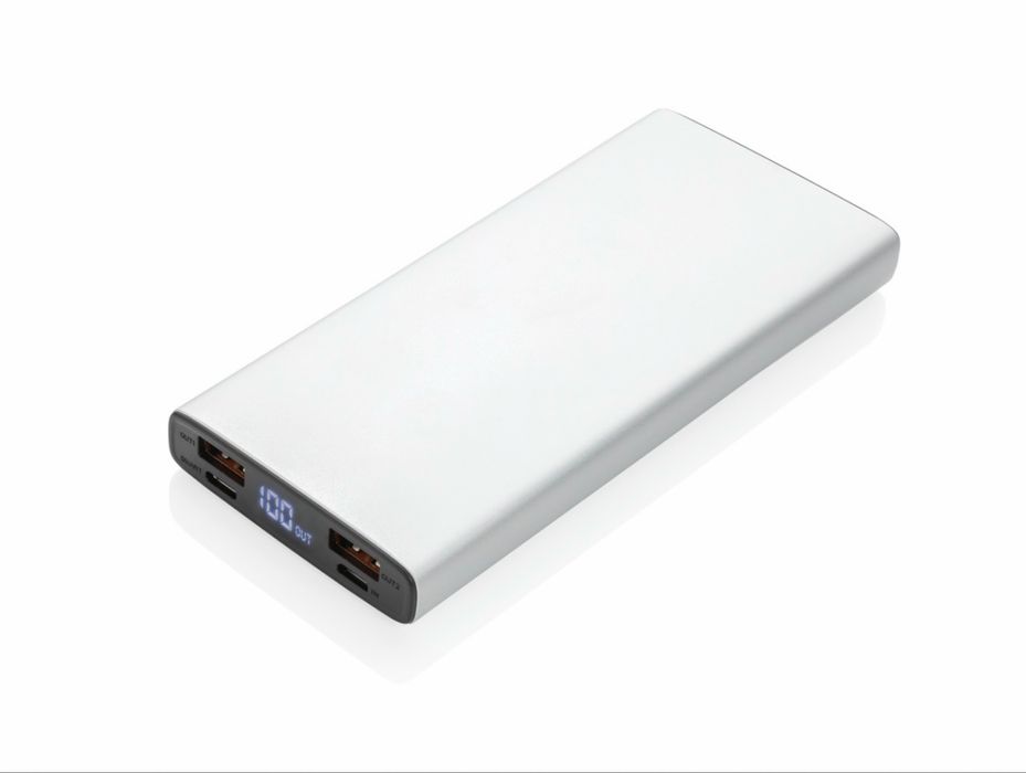 Baterie externa aluminiu 10000mAh, power bank