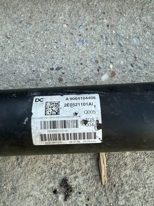 Cardan Mercedes Sprinter L2