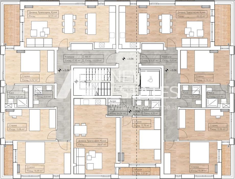 Продава се Четиристаен апартамент в София, Бояна - 154 кв.м за 2072 €/кв.м - Снимка #1