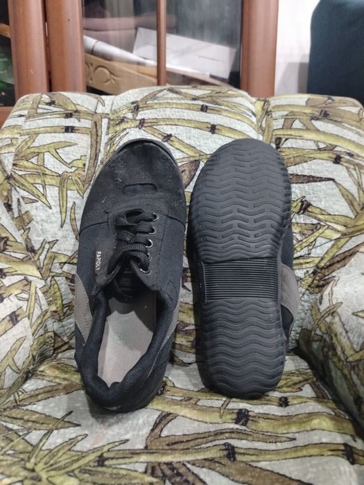 Кеды для спорта чёрные