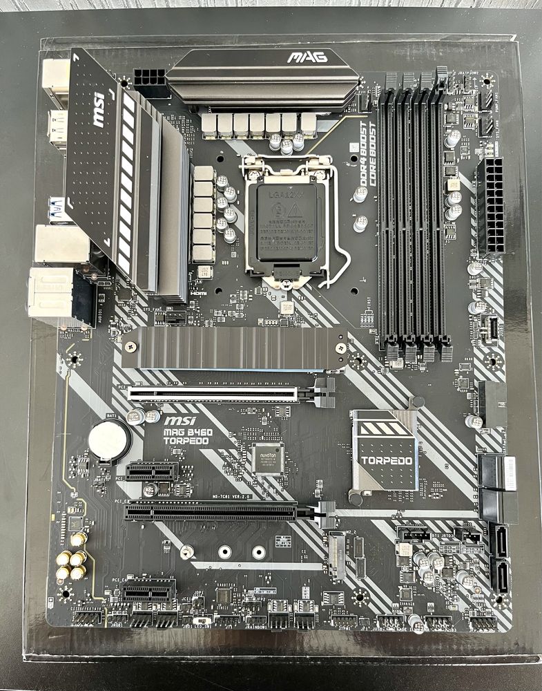 Placa de baza MSI MAG B460 TORPEDO Intel LGA1200 ATX - Refurbished!