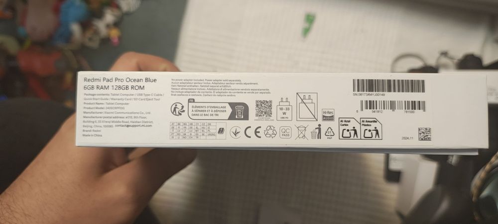 Tableta Xiaomi redmi pad pro