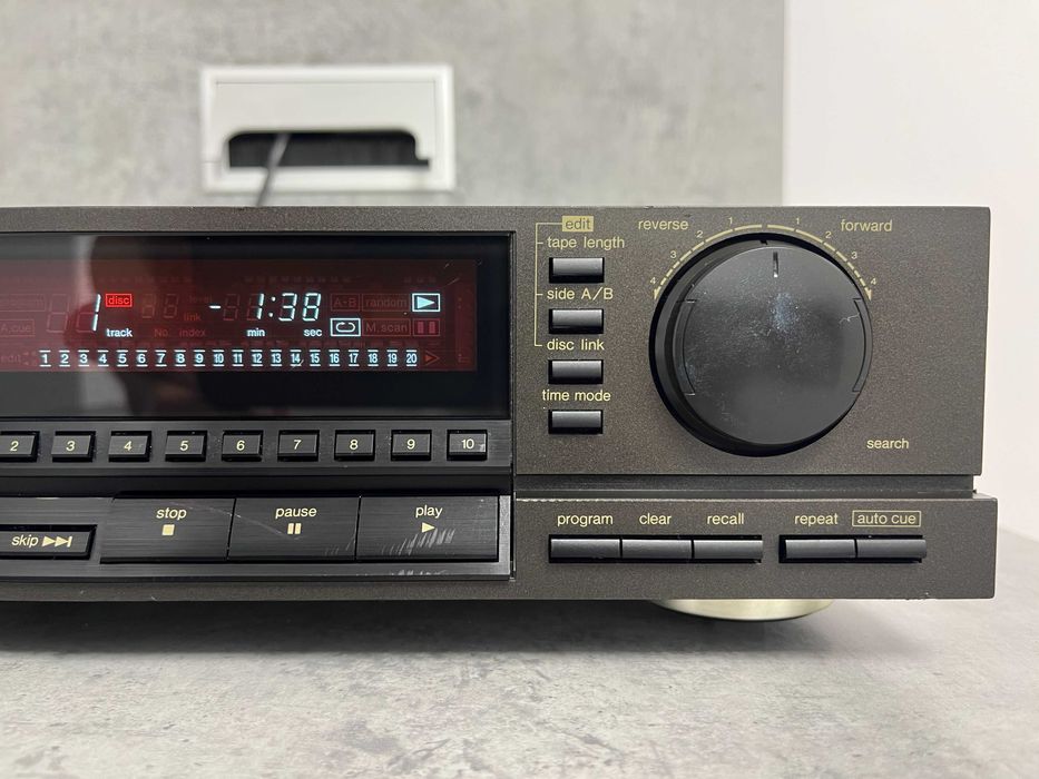 Technics SL-P 333, CD player, optical output, digital, Made in Japan