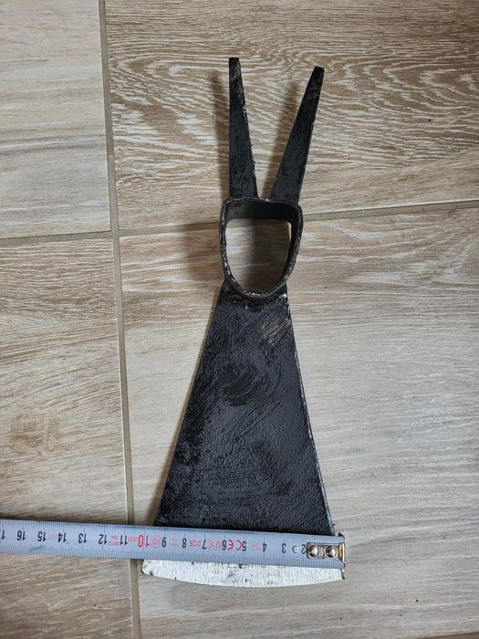 Sapa cu coarne de sapat gradina, facuta din disc tractor