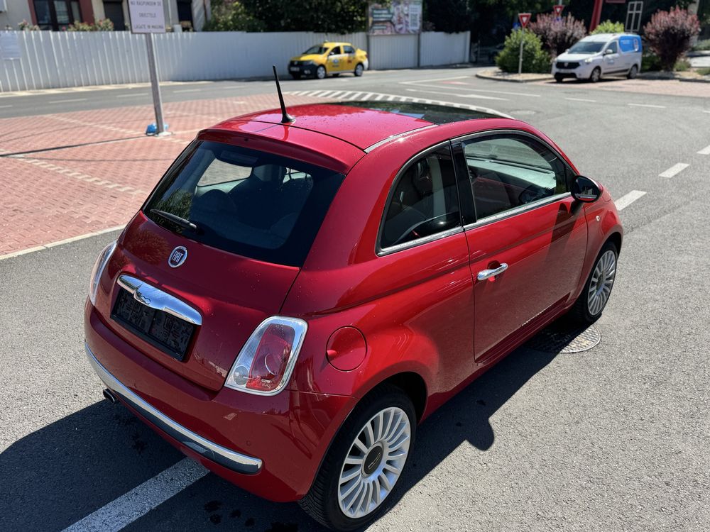 Fiat 500 cutie AUTOMATA 10.2014,128000 km,panorama,Aer Conditionat