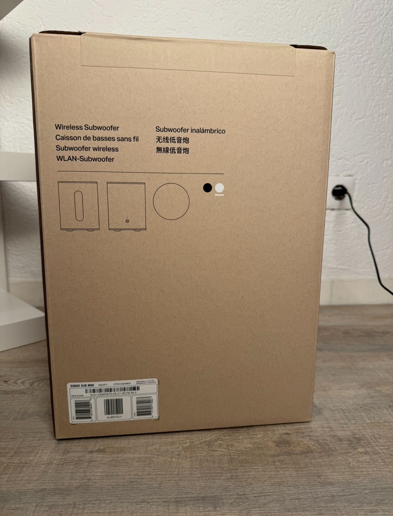 Субуфер SONOS Sub Mini Бял - НОВ