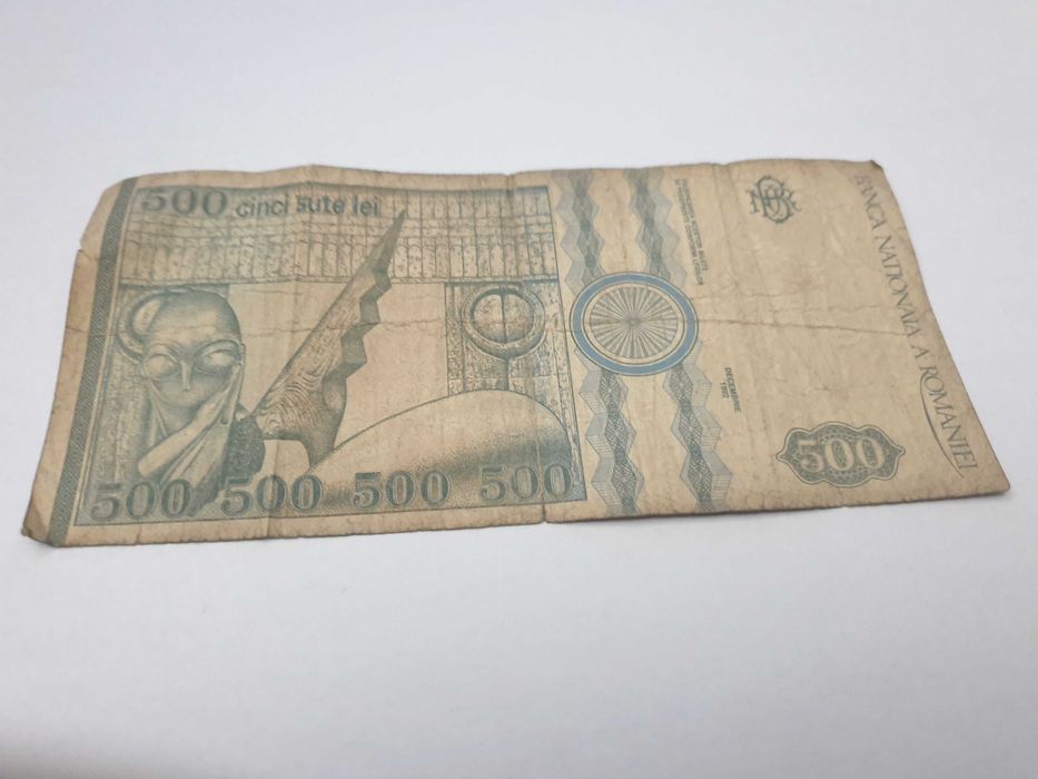 Bancnota 500lei cu C. BRINCUSI