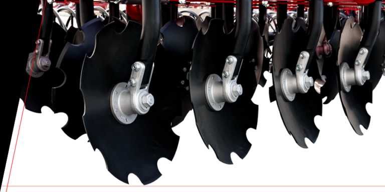 Grapa cu discuri pe 2 randuri PALLADA 2400 tractată NOU