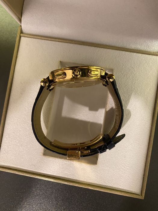 Versace V-Race GMT Alarm 46mm Gold Plated 18K