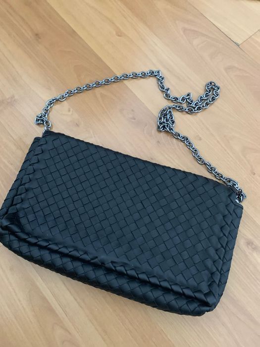 Geanta piele neagra