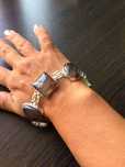Bratara Argint 925 cu Pietre Semipretioase Druzy Agat