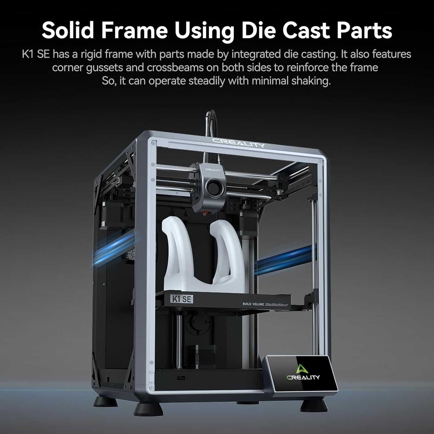 3D PRINTER CREALITY K1 SE 3D принтер (Гарантия 1 год, официал. дилер)