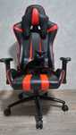 Игровое кресло AeroCool AC120 AIR-BR, Черный-красный