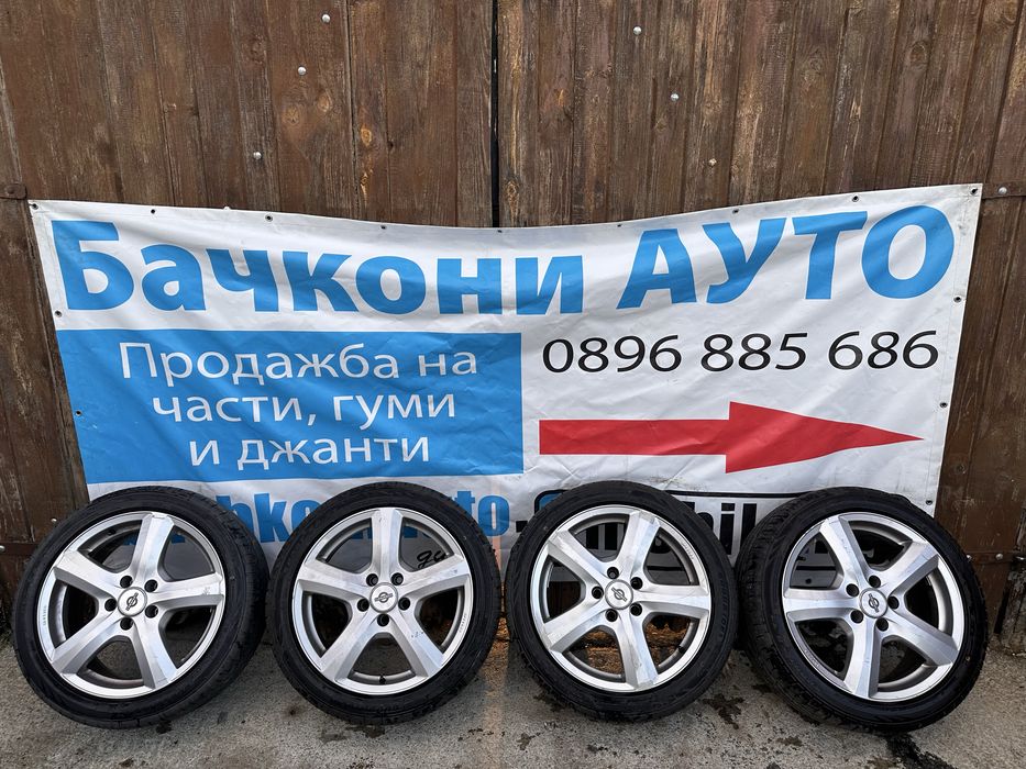 17 5х112 джанти с летни гуми