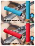 Mansoane MTB - Ergon GXR Team Laser Blue/Laser Red - diametru 30mm NOI
