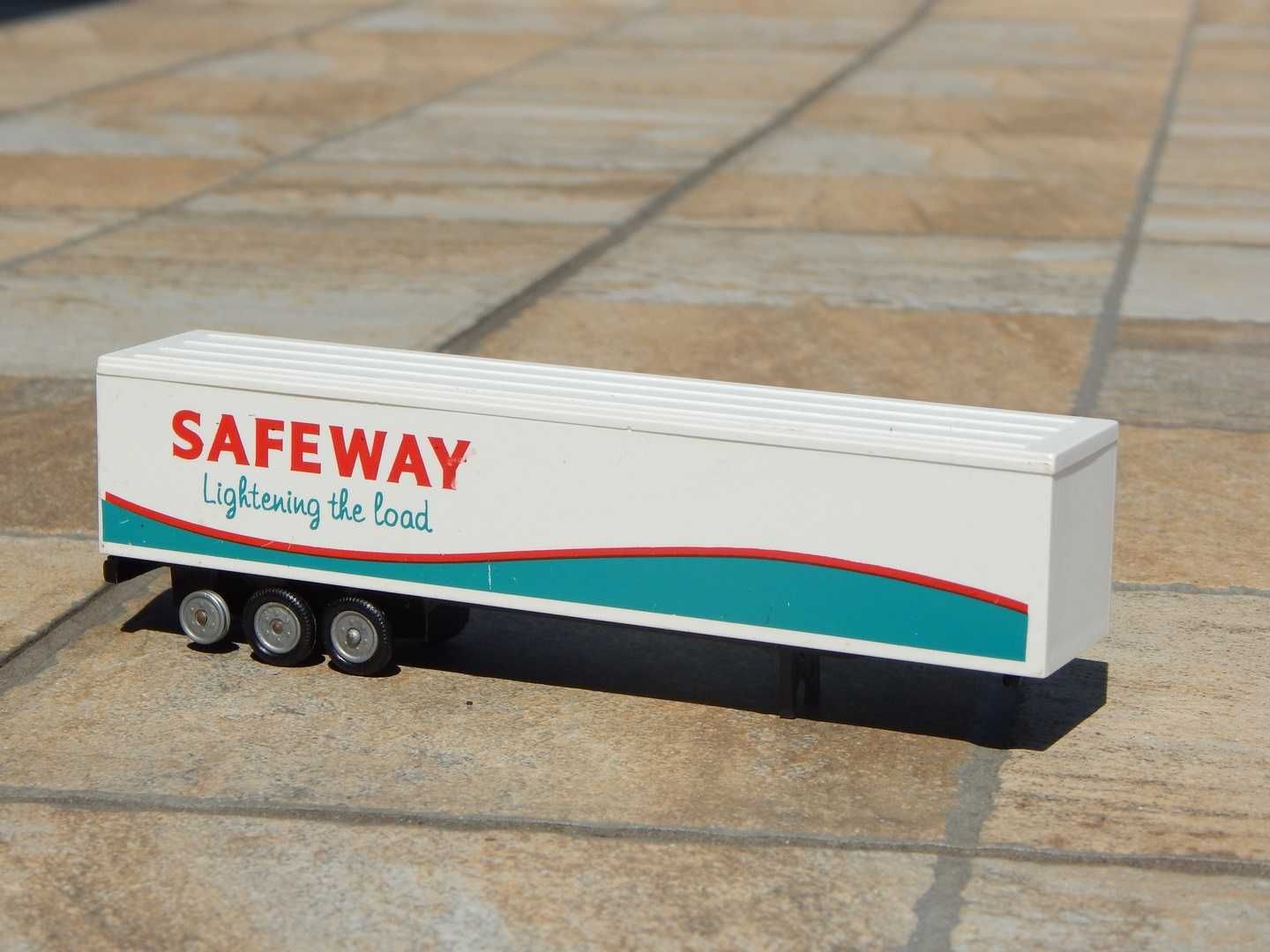 Macheta trailer semiremorca camion tir Safeway 1:76 Lledo cu lipsa