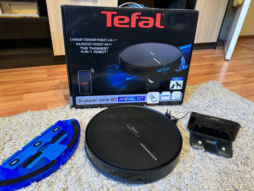 Срочно продам робот-пылесос Tefal X-plorer Serie 60