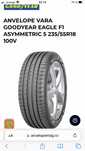 Anvelope Goodyear eagle f1 asimetric xl vara