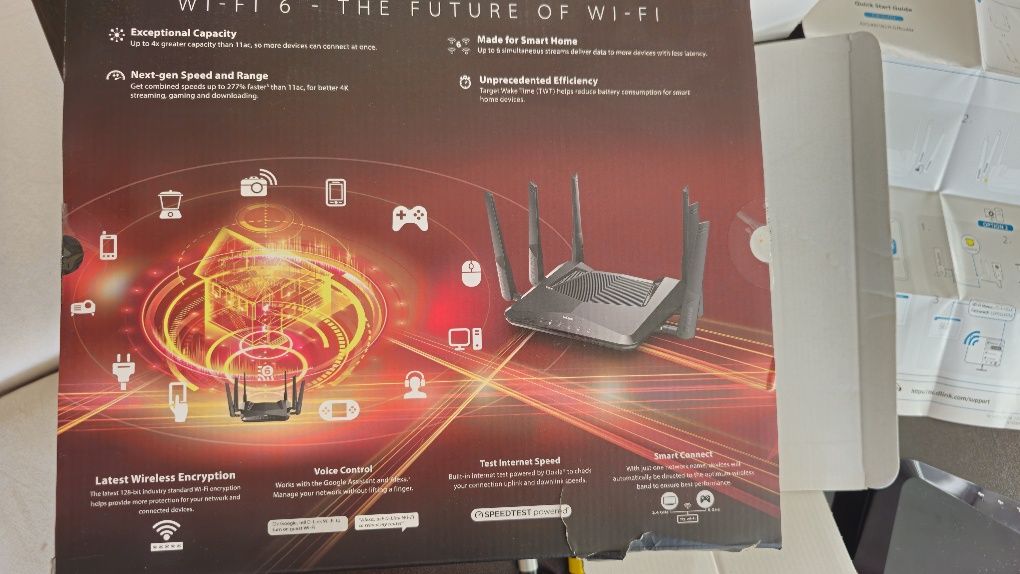 Wifi6 Рутер D-link Dir-X5460