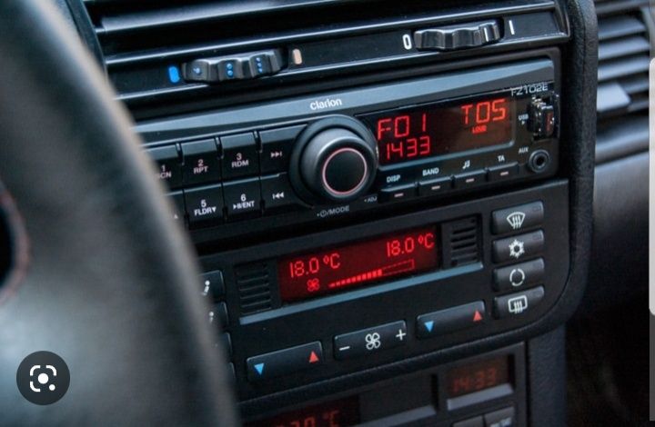 RAR cd player clarion fz102E0 retro clasic vintage bmw e36 e30 cabrio