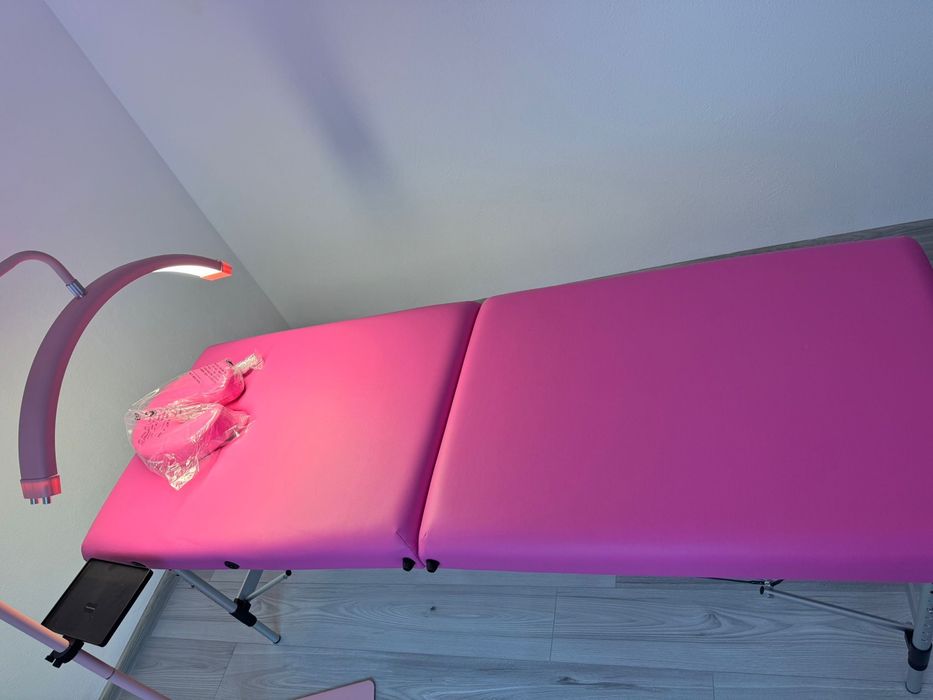 Pat gene + lampă lumină profesională – kit extensii gene