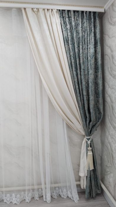 Шторы почти новый